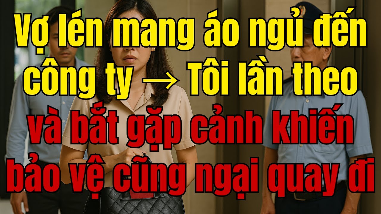 Vợ Giấu Áo Ngủ Đến Công Ty, Tôi Lặng Lẽ Theo Sau Và Bắt Gặp Cảnh Không Ai Muốn Thấy
