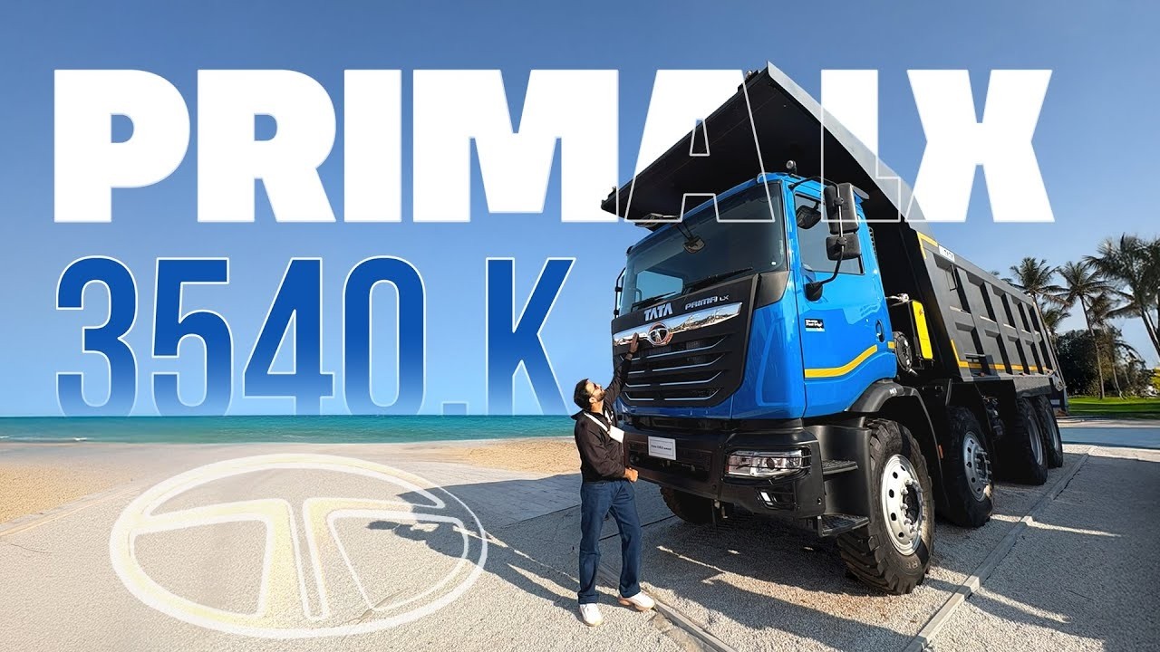 Tata Prima LX 3540.K | 400 HP Beast Showcased at EXCON 2025 🔥