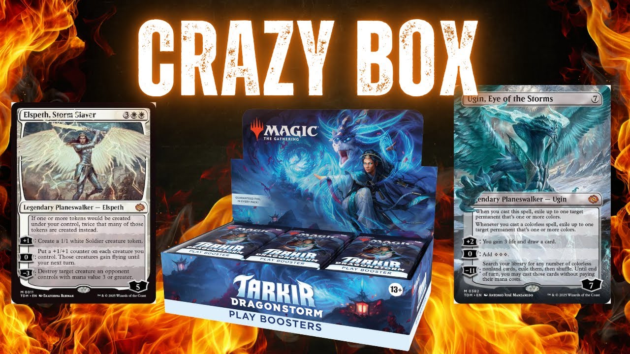Awesome! Magic The Gathering- Tarkir Dragonstorm Play Booster Opening
