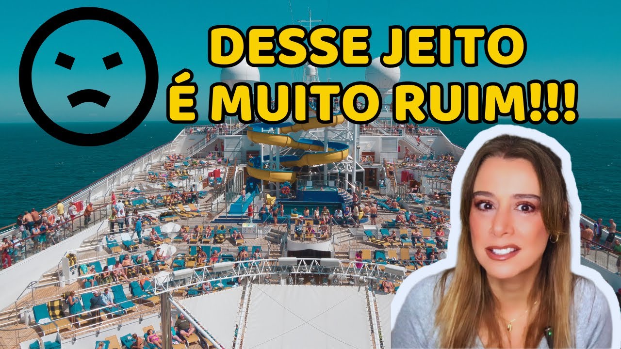 O QUE ATRAPALHA UMA VIAGEM DE NAVIO DE CRUZEIRO? Que não depende de você