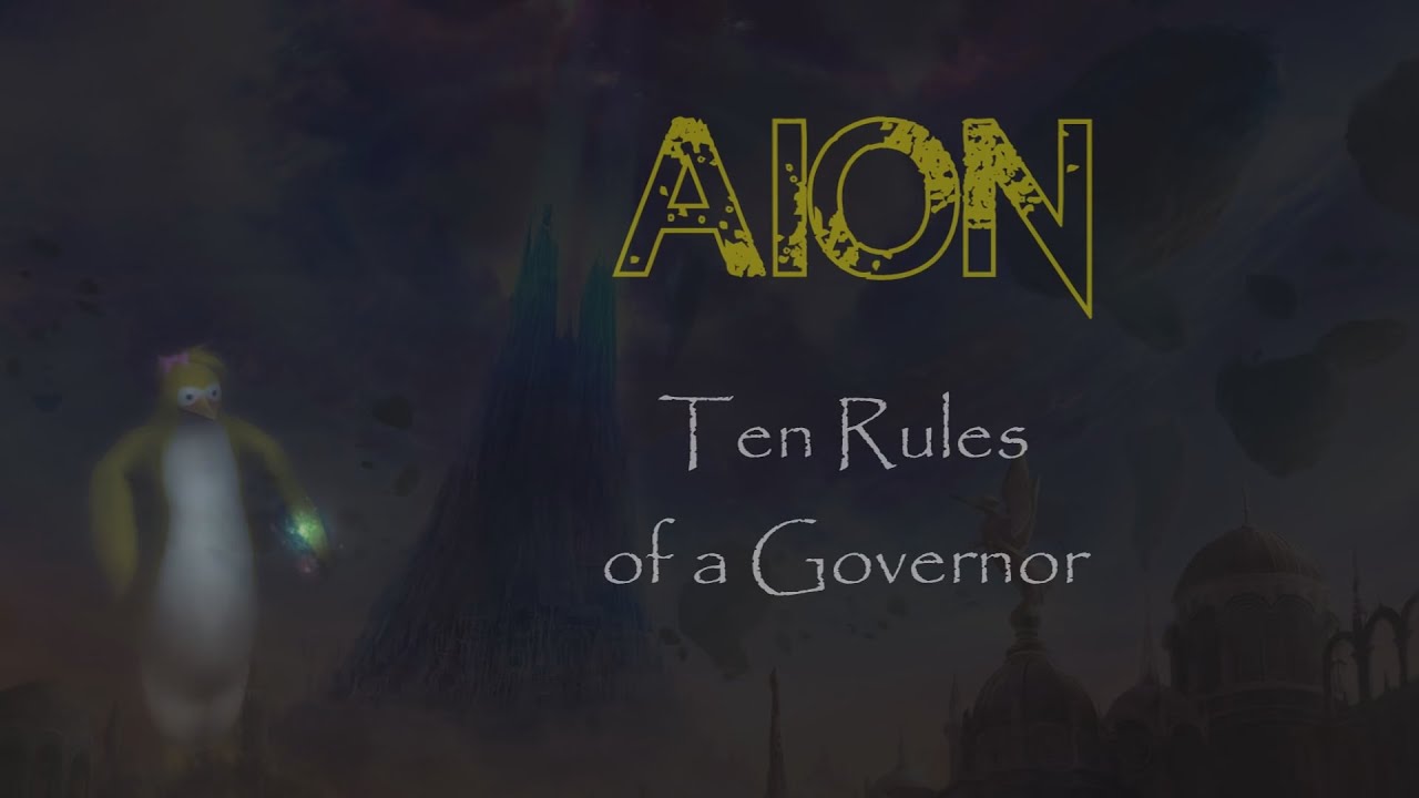 Aion | Rules of a Governor
