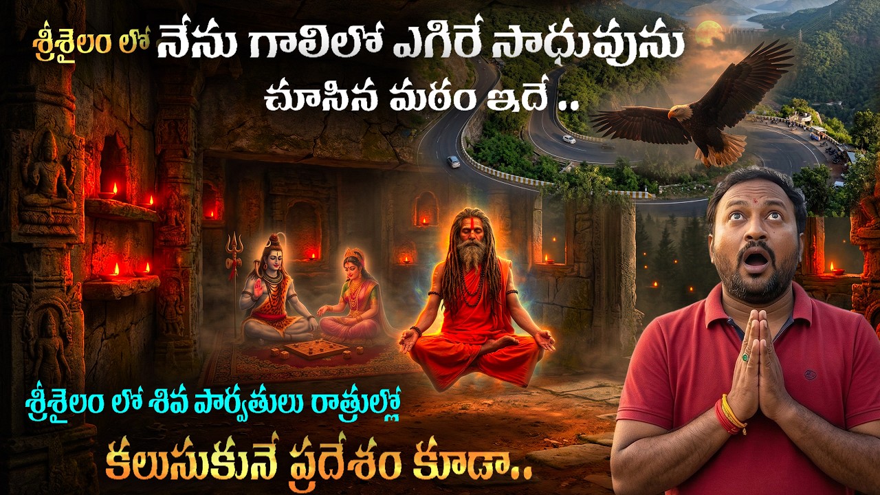 ఈ అద్భుతం నాకళ్ళతో చూశాను : శ్రీశైలం విబూది మఠం లో గాలిలో వెళ్లిన మనిషి | Srisailam Vibudi Matam