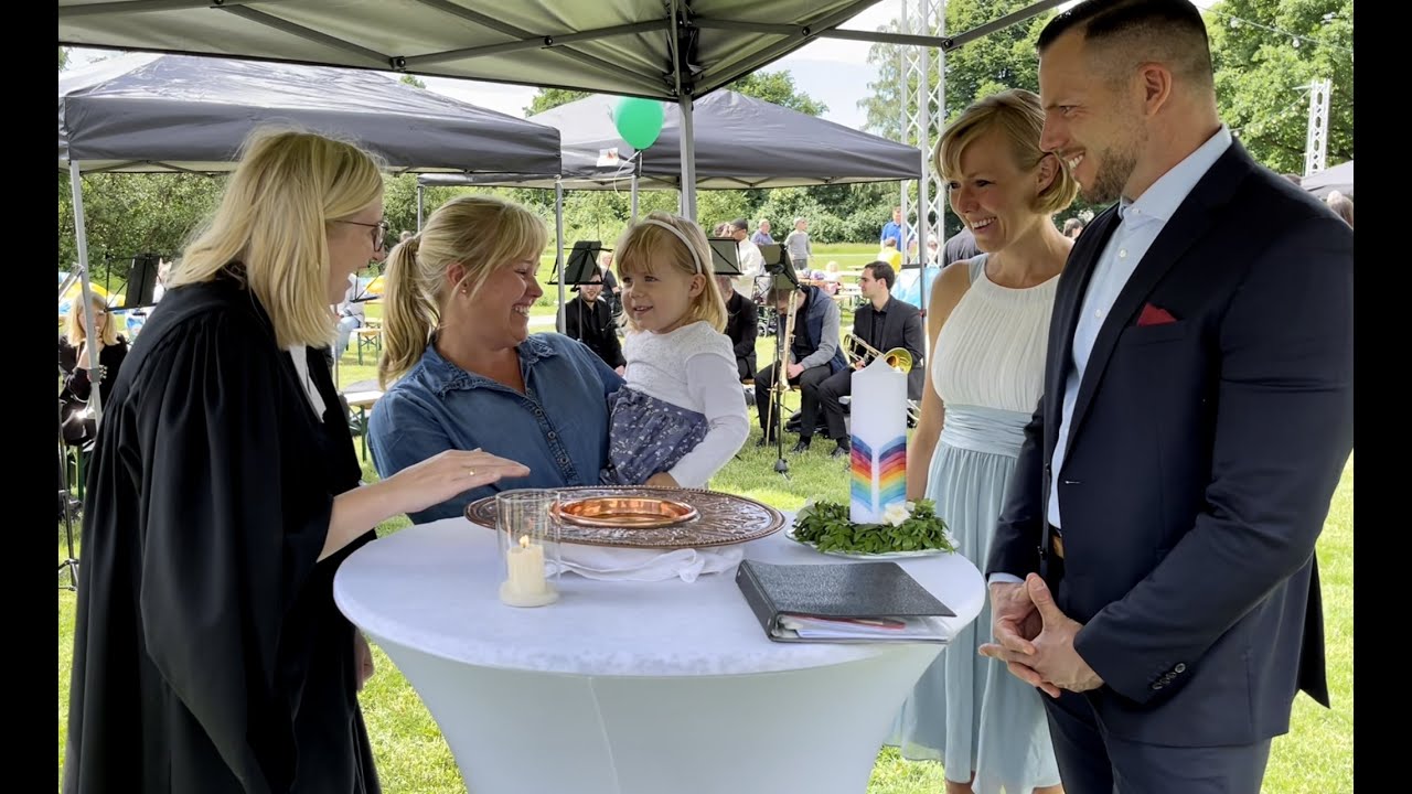 Tauffest im Gießener Stadtpark Himmelfahrt 2022