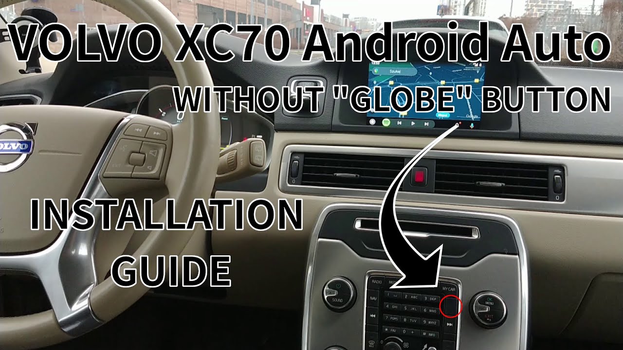 Volvo XC70 Android Auto/CarPlay Box Installation Guide (without 