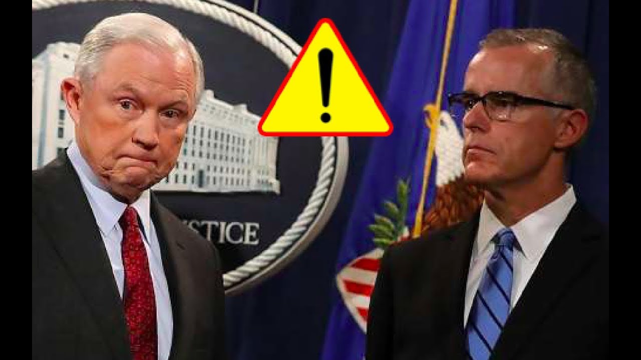 FBI Deputy Director Andrew McCabe FIRED by Attorney General Jeff Sessions! 3/16/18