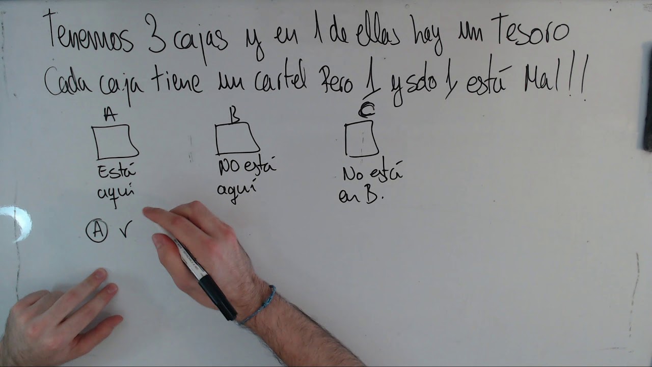 Acertijo de las 3 Cajas | Donde está el Tesoro
