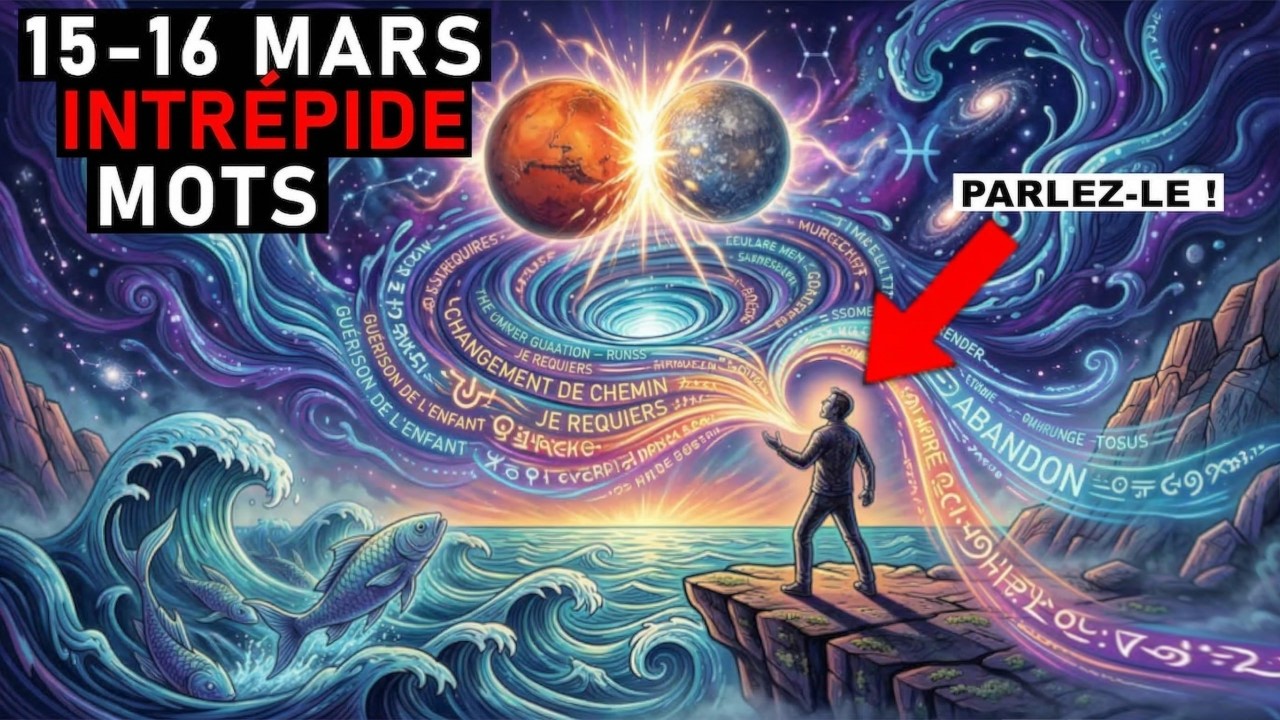 DEMAIN : Collision Mercure-Mars = Paroles SANS PEUR - 3 Conversations qui Changent TOUT