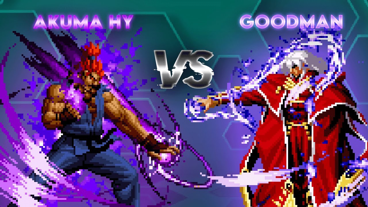 [KOF Hex Tec - MUGEN] Akuma HY VS GoodMan