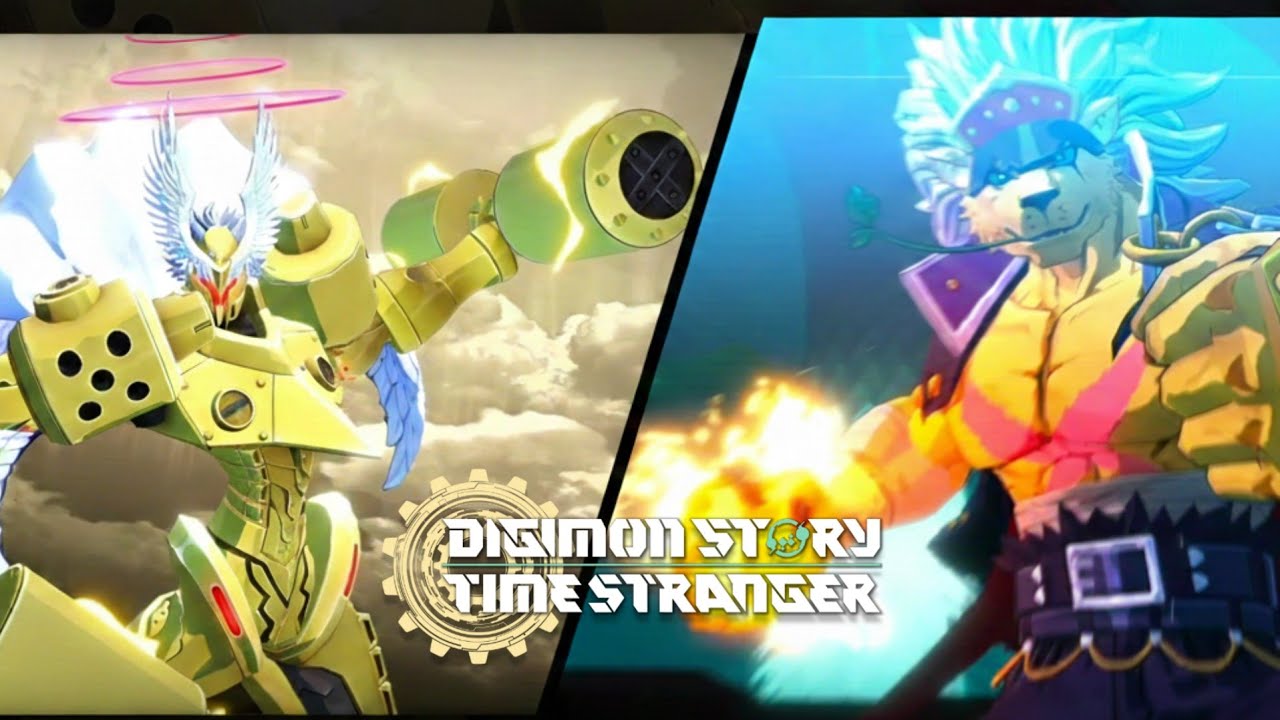 Bancho Gaku-Ran vs All Olympos XII (Digimon Time Stranger) 