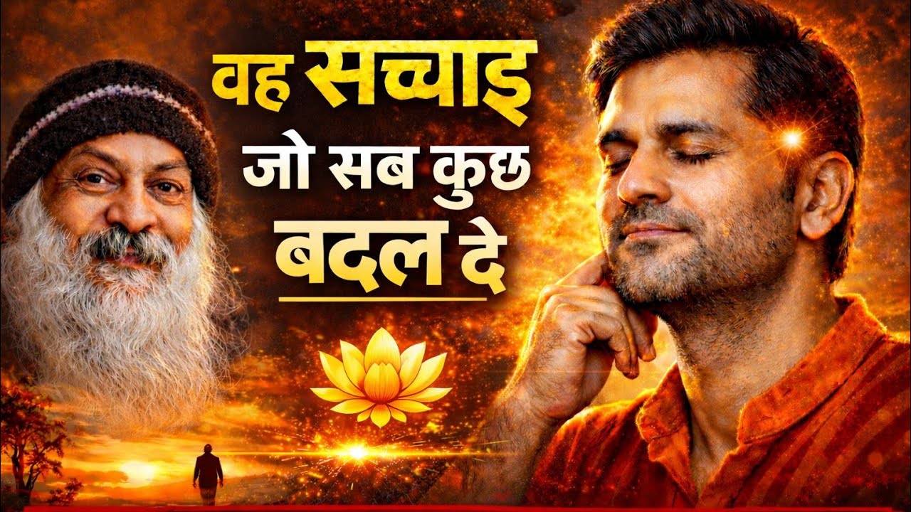 वह सच्चाई जो सब कुछ बदल दे | Osho Pravachan (Hindi)