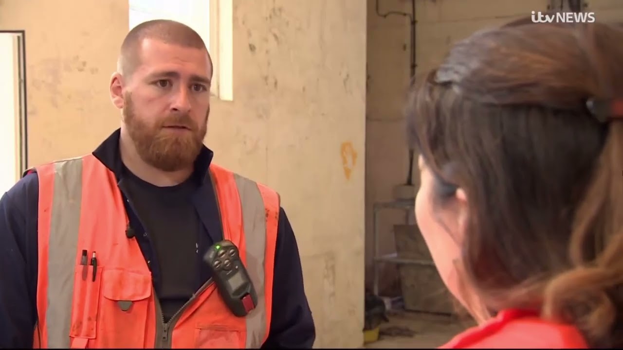 Anglian Water disposing of waste in the sewers ITV Calendar (South) 14/06/2024