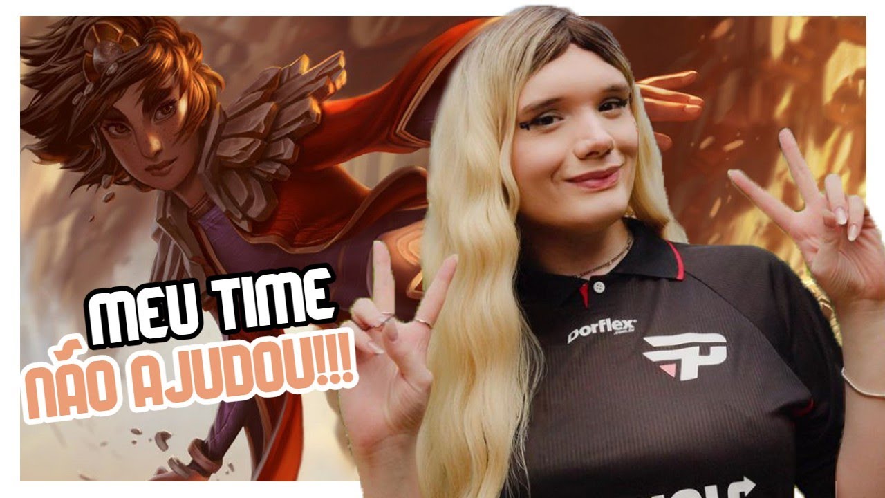 LOL: GANHEI MAS FOI ESFORÇADA!!! | Sabrinoca