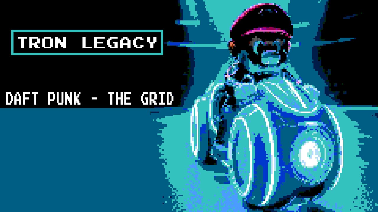 Tron Legacy - Daft Punk - The Grid (8 Bit Raxlen Slice Chiptune Remix)