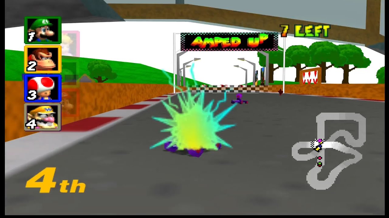 Mario Kart 64 Amped Up 3.01 - Elimination Mode Grand Cup 150cc