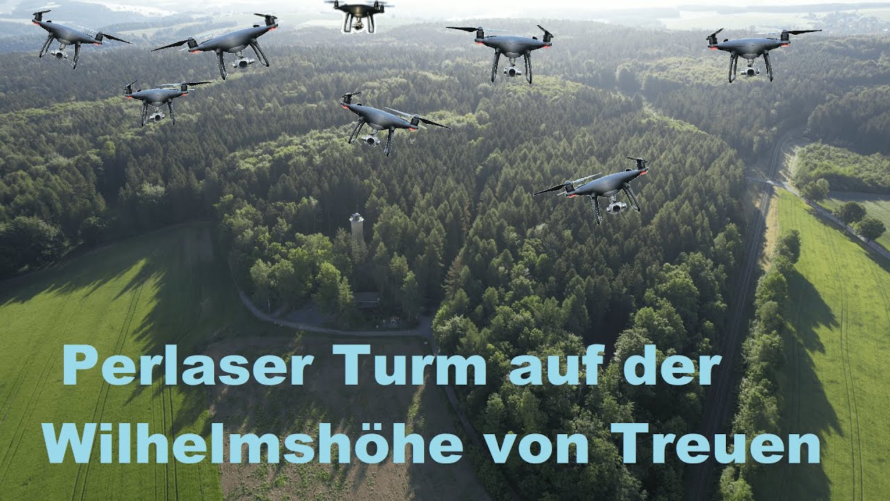 Treuen im Vogtland und der Perlaser Turm auf der Wilhelmshöhe