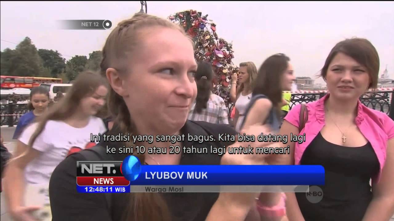 Tradisi Gembok Cinta di Berbagai Negara - NET12