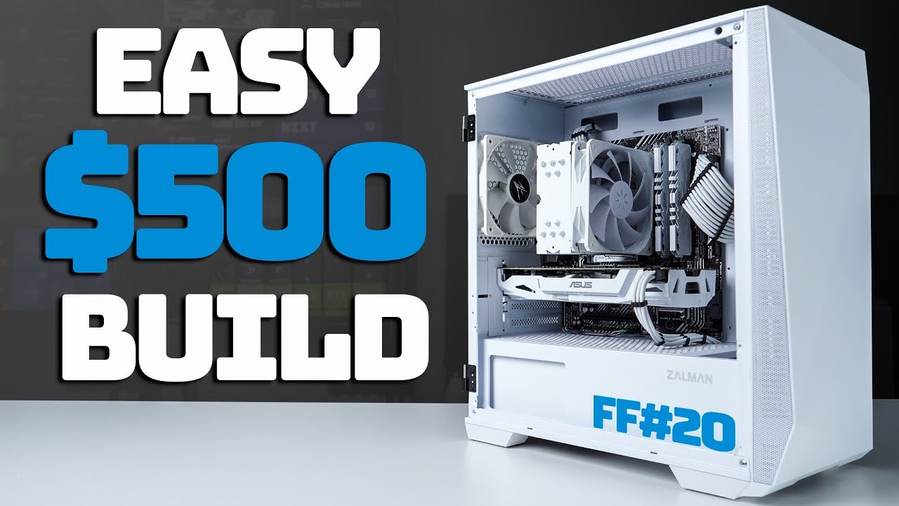 How to Build a Clean AF Budget $500 Gaming PC