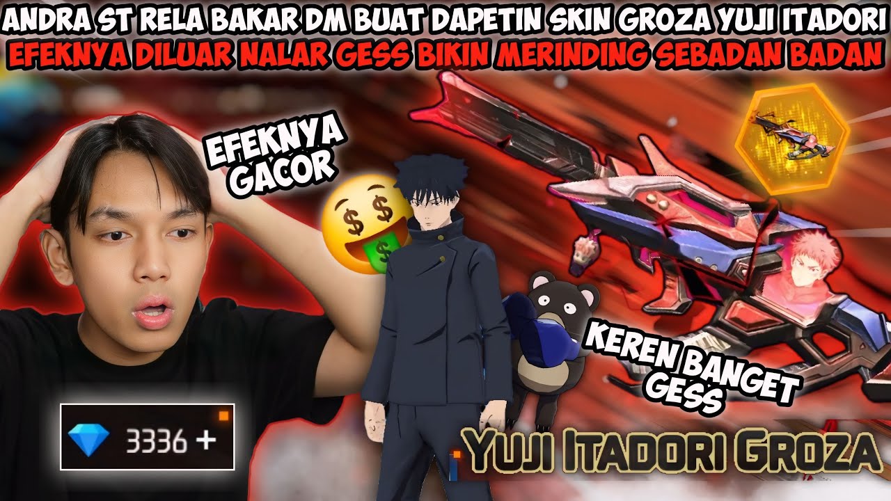 ANDRA HABISIN DIAMOND SAMPE 0 BUAT BORONG SEMUA SKIN DI EVENT BARU RELAY MART, GROZA & EMOT VOID😱