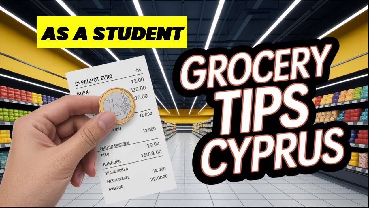 How to ￼grocery in cyprus as a student || Grocery budget || how much bill in cyprus for grocery