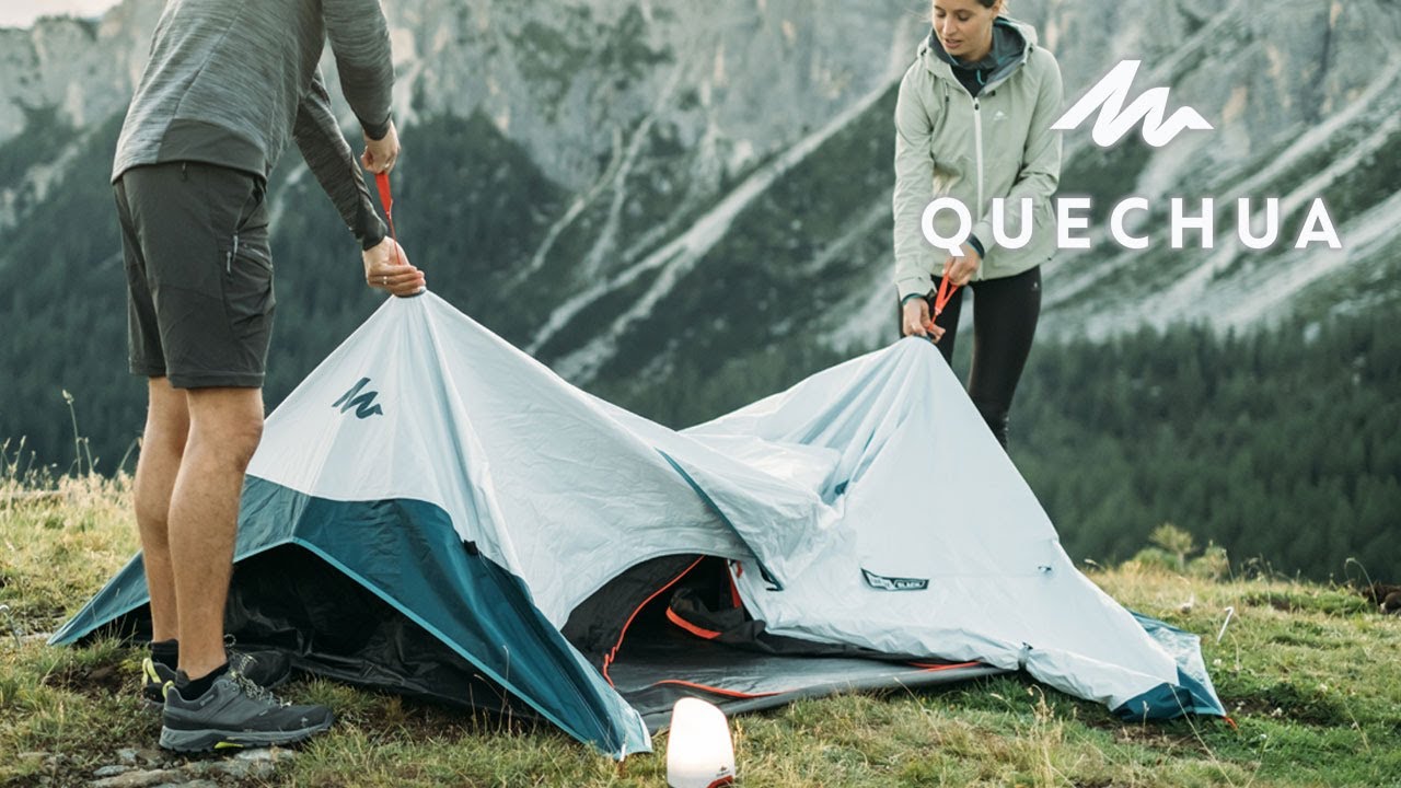 【ケシュア 2 秒テント 最新版！】QUECHUA ワンタッチテント 2 SECONDS EASY FRESH&BLACK 2人用 ～撤収方法～