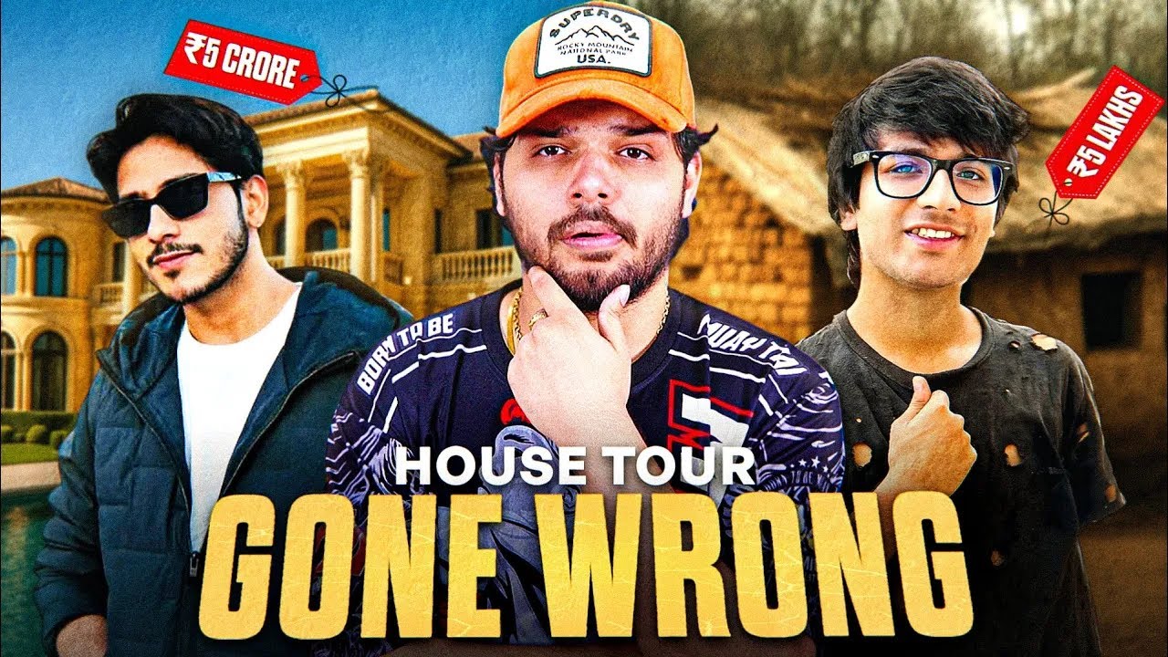 Reaction on rich VS poor Youtuber’s house tour 😂