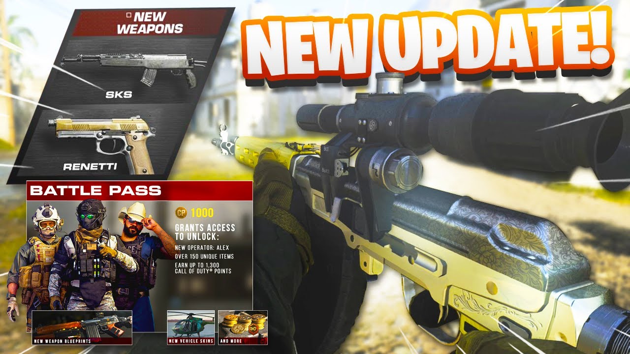 NEW MODERN WARFARE UPDATE 1.19! - NEW 