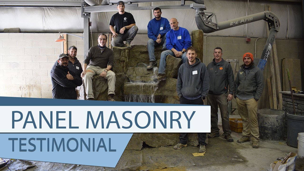 ClifRock Panel Masonry Training Testimonial