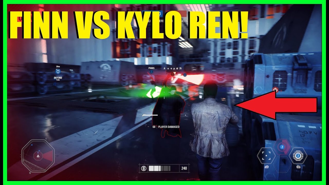 Star Wars Battlefront 2 - Finn is an absolute BEAST! Total Heroes vs Villains ownage! The Last Jedi!