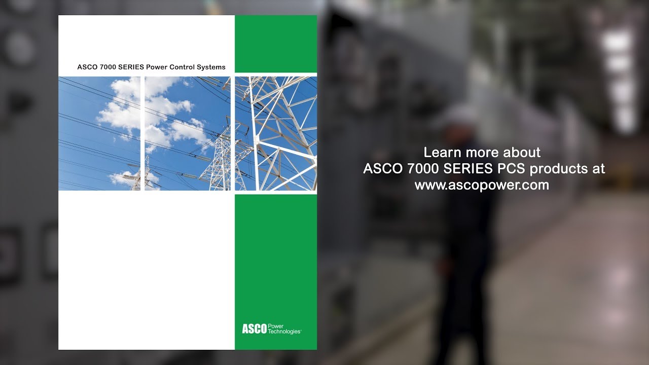 ASCO 7000 SERIES Power Control Systems