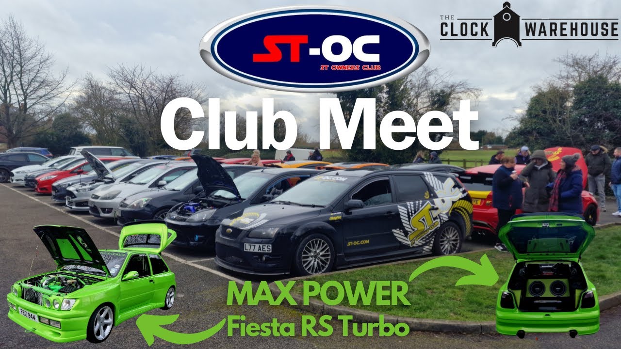 This Awesome Max Power Fiesta Turned Up To The ST-OC Club Meet!!