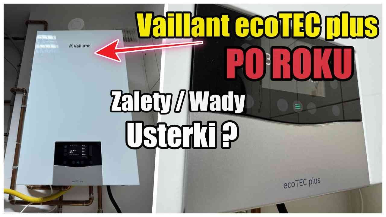 KOCIOŁ GAZOWY Vaillant ecoTEC plus PO ROKU