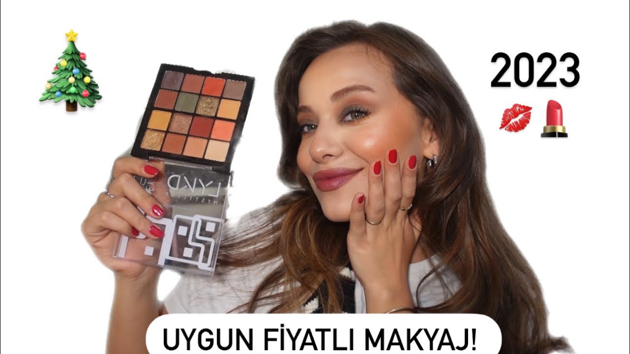 |2023| Uygun Fiyatlı En İyi Ürünlerle MAKYAJ⭐️💄 #vlogmas17
