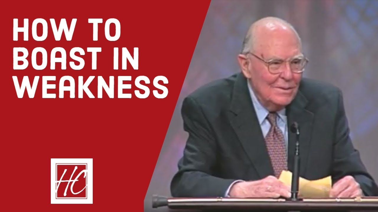 How to Boast in Weakness