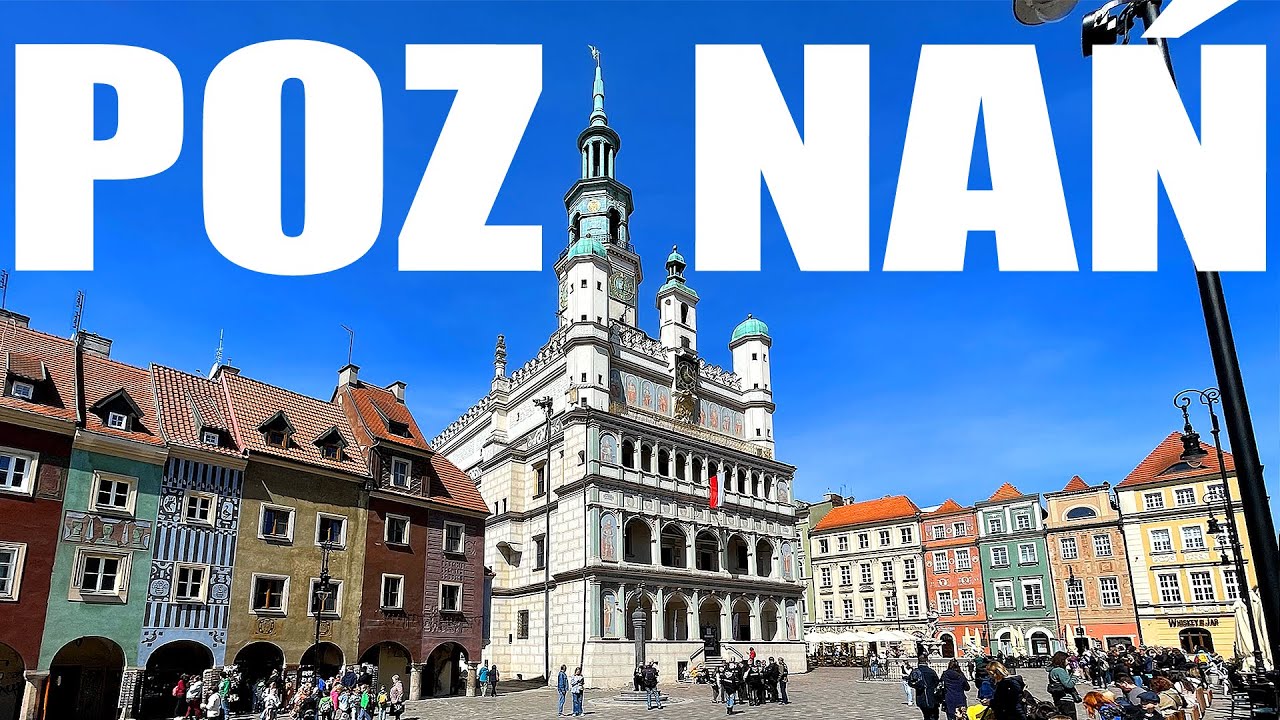🇵🇱 POZNAŃ Wiosenny Spacer po Centrum Miasta | POLAND WALKING TOUR 2025 [4K UltraHD]