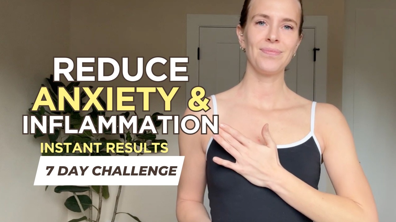 Lymphatic Drainage for Chest & Anxiety | De-Puff & Detox (Day 2 of 7)