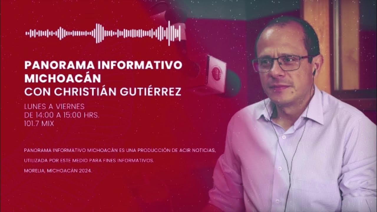 Panorama Informativo con Christián Gutiérrez – 14 de enero 2026