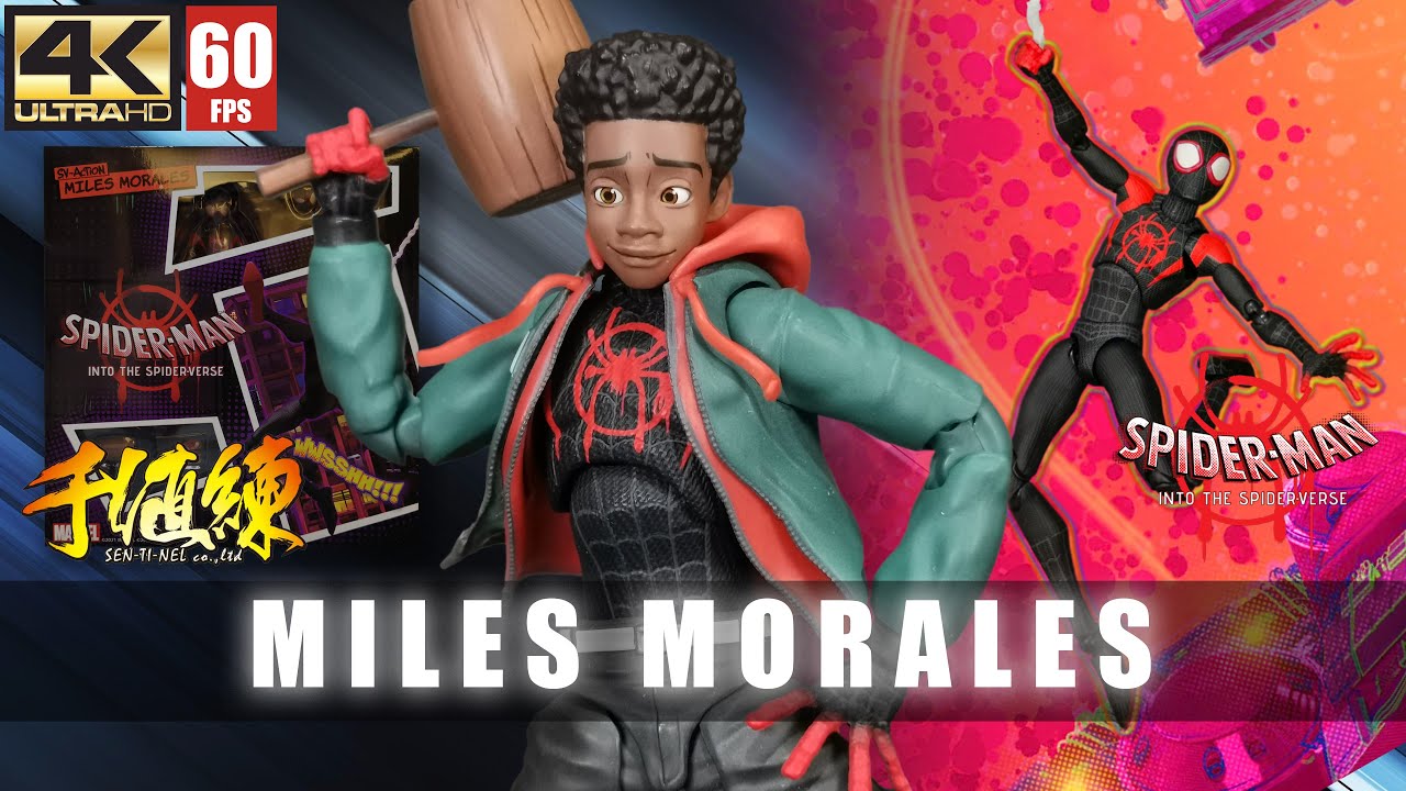 Sentinel Miles Morales SV-Action 千值練 REVIEW and COMPARISON with Mafex version