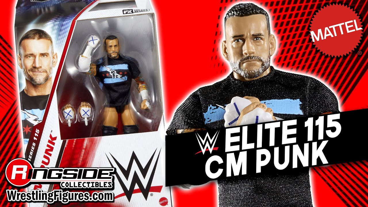 WWE Figure Insider: CM Punk - Mattel WWE Elite 115 Wrestling Action Figure!