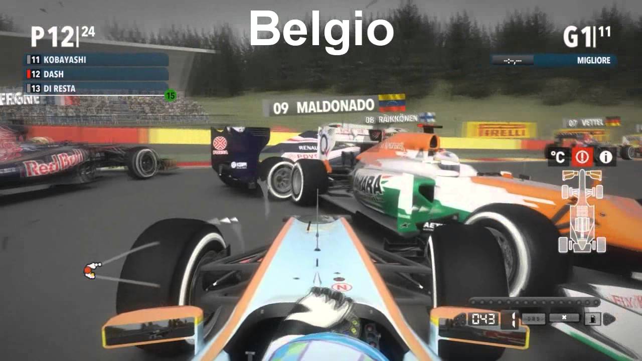 F1 2012-Tutti gli errori e gli incidenti della carriera