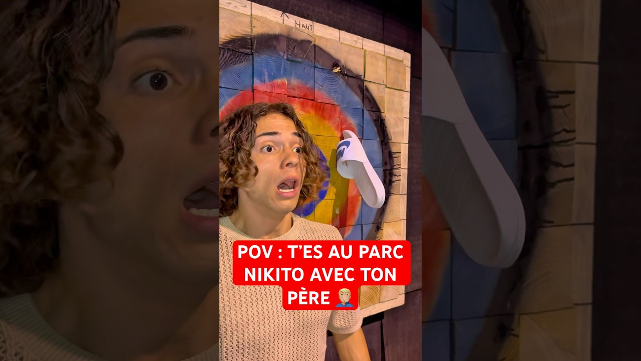 POV : T&rsquo;ES AU PARC NIKITO AVEC TON P&Egrave;RE 🤦🏼&zwj;♂️ #humour #papa #drole #sketch #jeux