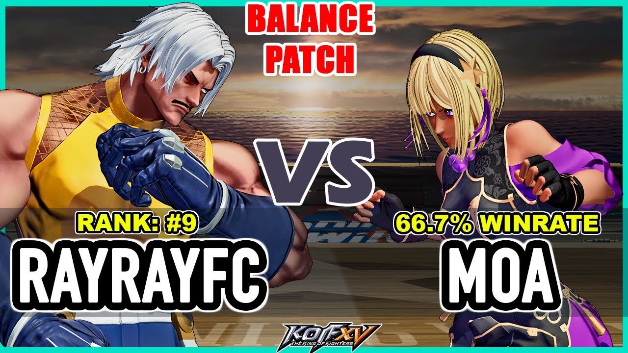 KOF XV 🔥 RayRayFc (Rugal/Yamazaki/Ryo) vs Moa (Athena/Mai/Maxima)
