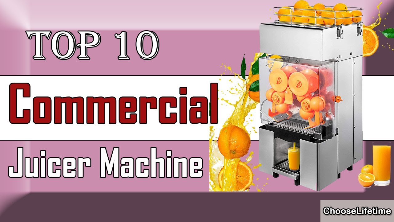 ✅ 10 Best Commercial Juicer Machine [ best juicer machine ]