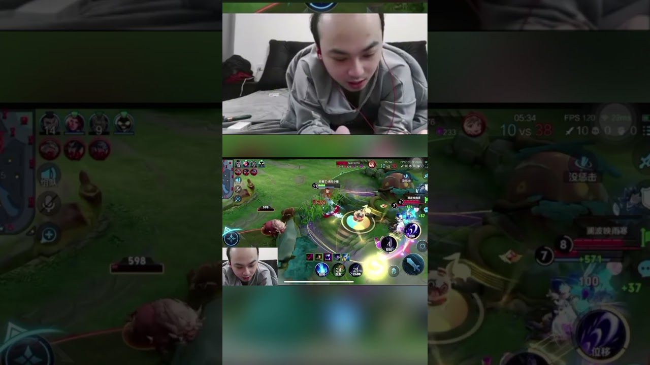 youhen pentakill moment #luna #hokstudio #hok #hokid  #honorofkings