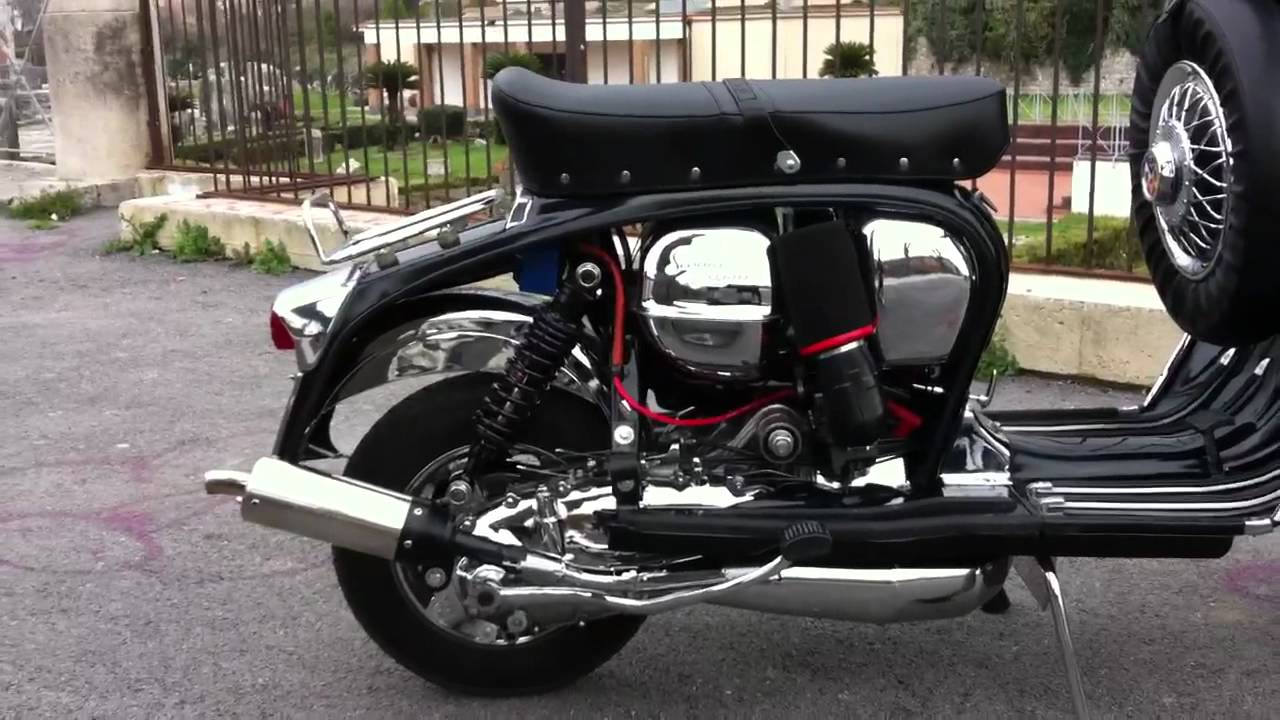 Lambretta 225 super Monza con avviamento alettronico