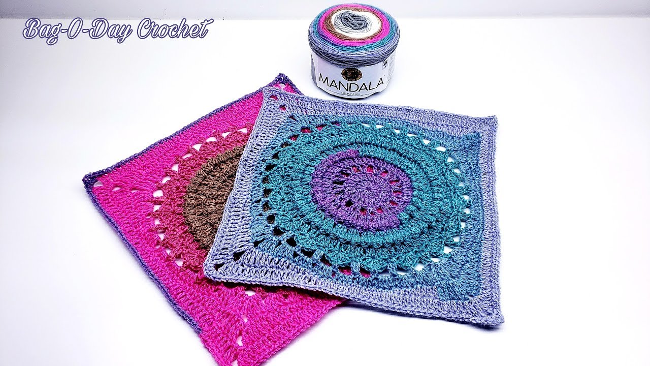 CROCHET A GRANNY SQUARE | CIRCLES OF TIME