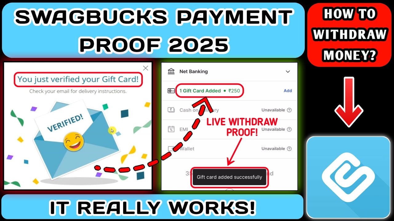 Swagbucks Payment Proof 2025 &ndash; It Really Works!