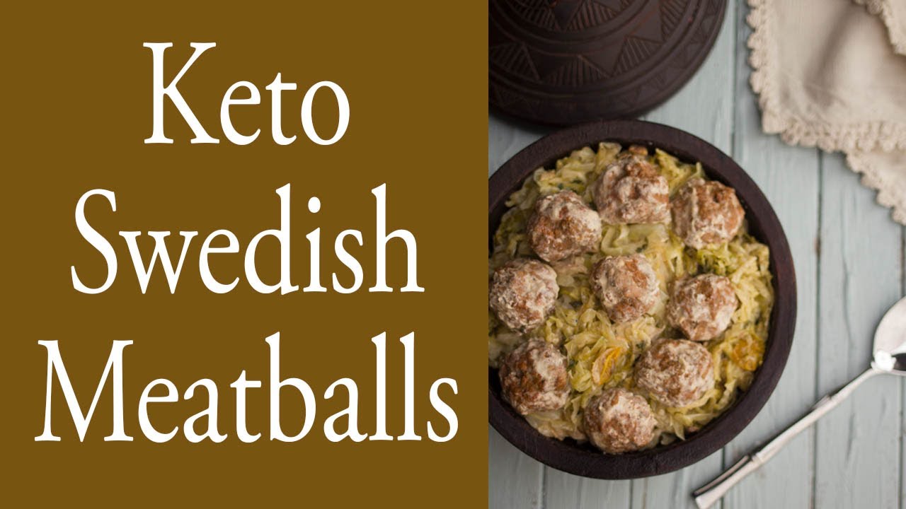 Keto Swedish Meatballs