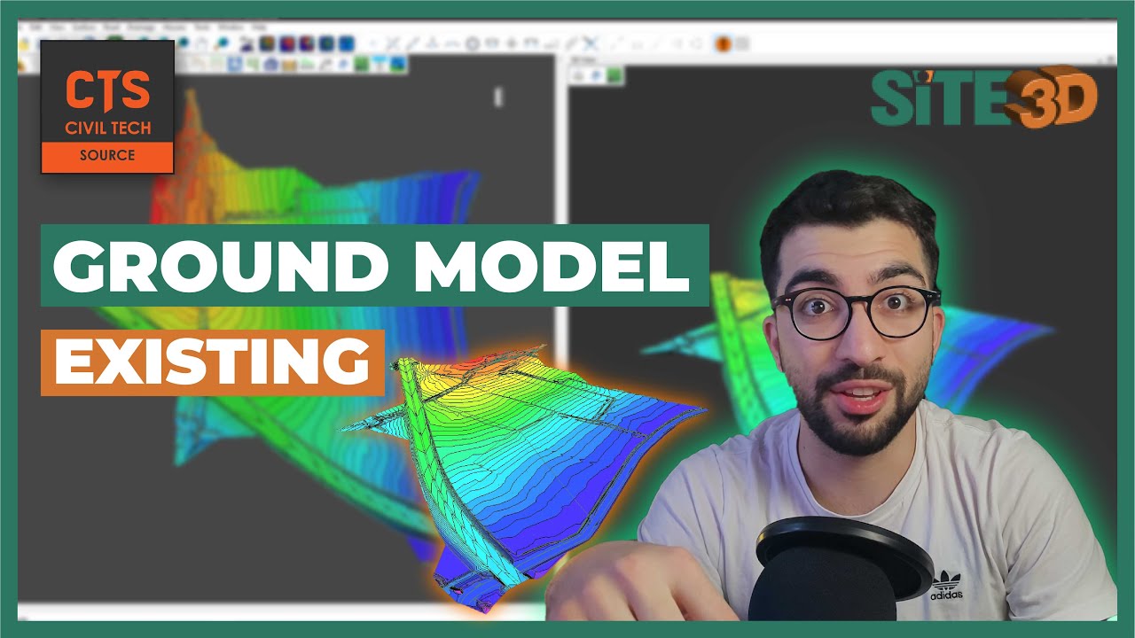 Site3D - Convert 2D to 3D Topographical Survey (Basic)