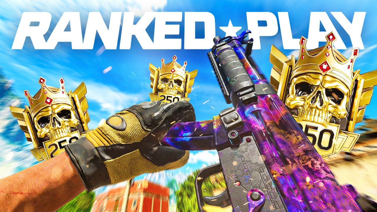 IS THIS SMG STILL THE GO TO SECONDARY IN WARZONE RANKED?! (SEASON 6 TOP 250)