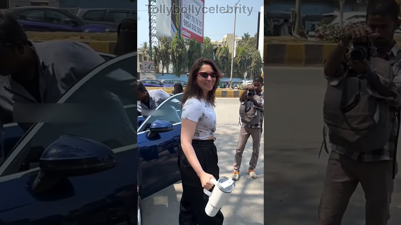 Tamannah ❤️ Bhatia 🧡spotted Gym looks 💕#tamanna #fitness #shorts #shortvideo #viralvideo #trending